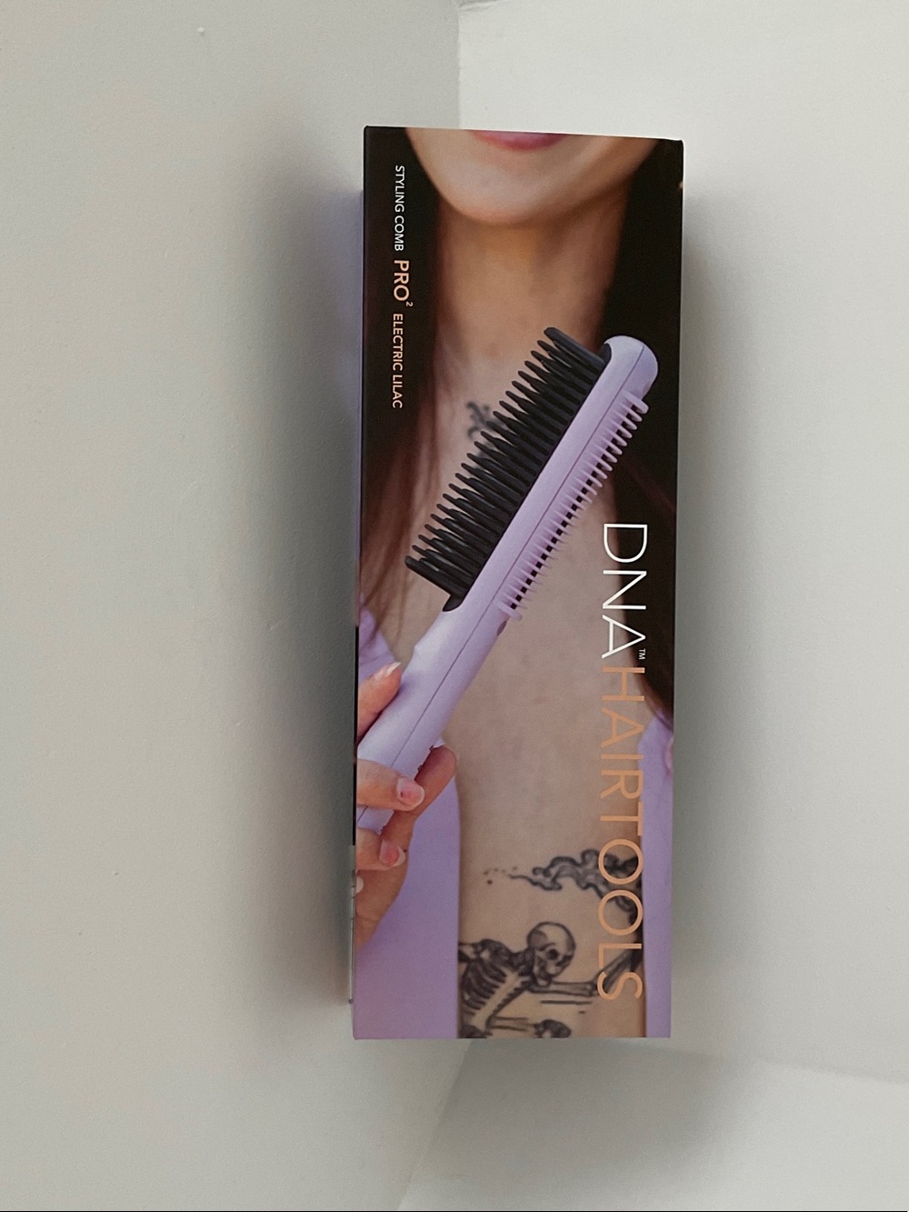 DNA Hair Tools PRO Electric Styling Comb - Lilac